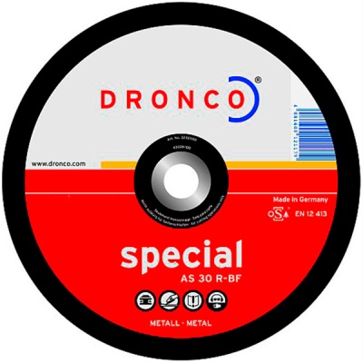 Шлифовальный диск по металлу 150х6х22,23 DRONCO (К